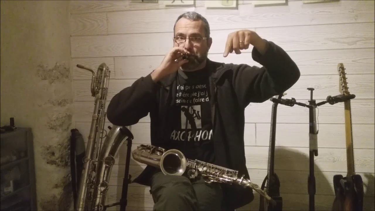 Vincent FORT: le travail du bec (donc du son) et le bend au saxophone