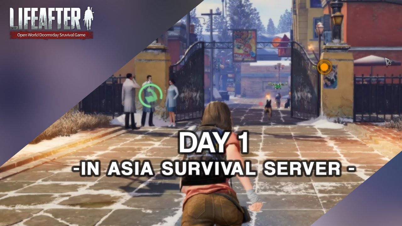 Lifeafter - Day 1 in new asia survival server as F2P player 100%