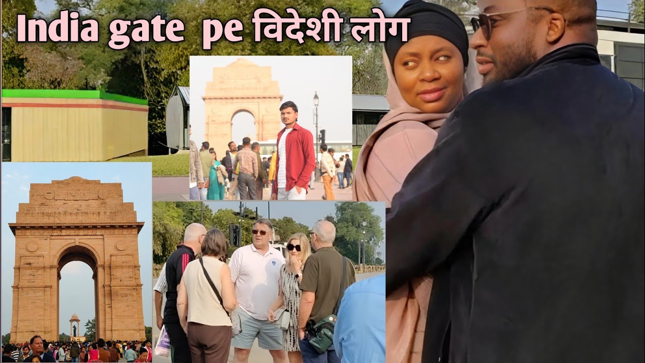 Sunday ko Ghume India Gate #vlog #neerajkushwaha #viralvideo 