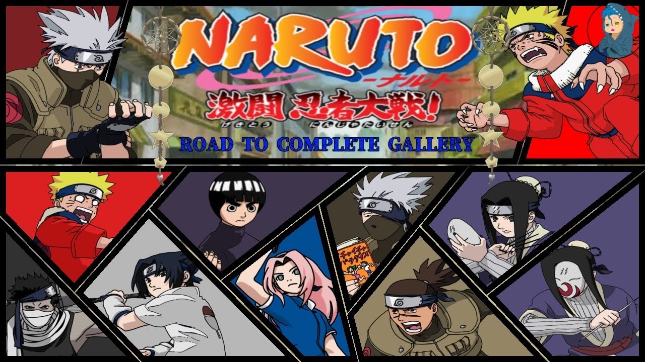 Naruto Gekitou Ninja Taisen! (Clash of Ninja) | Road to Complete Gallery | One Player Mode Part #7