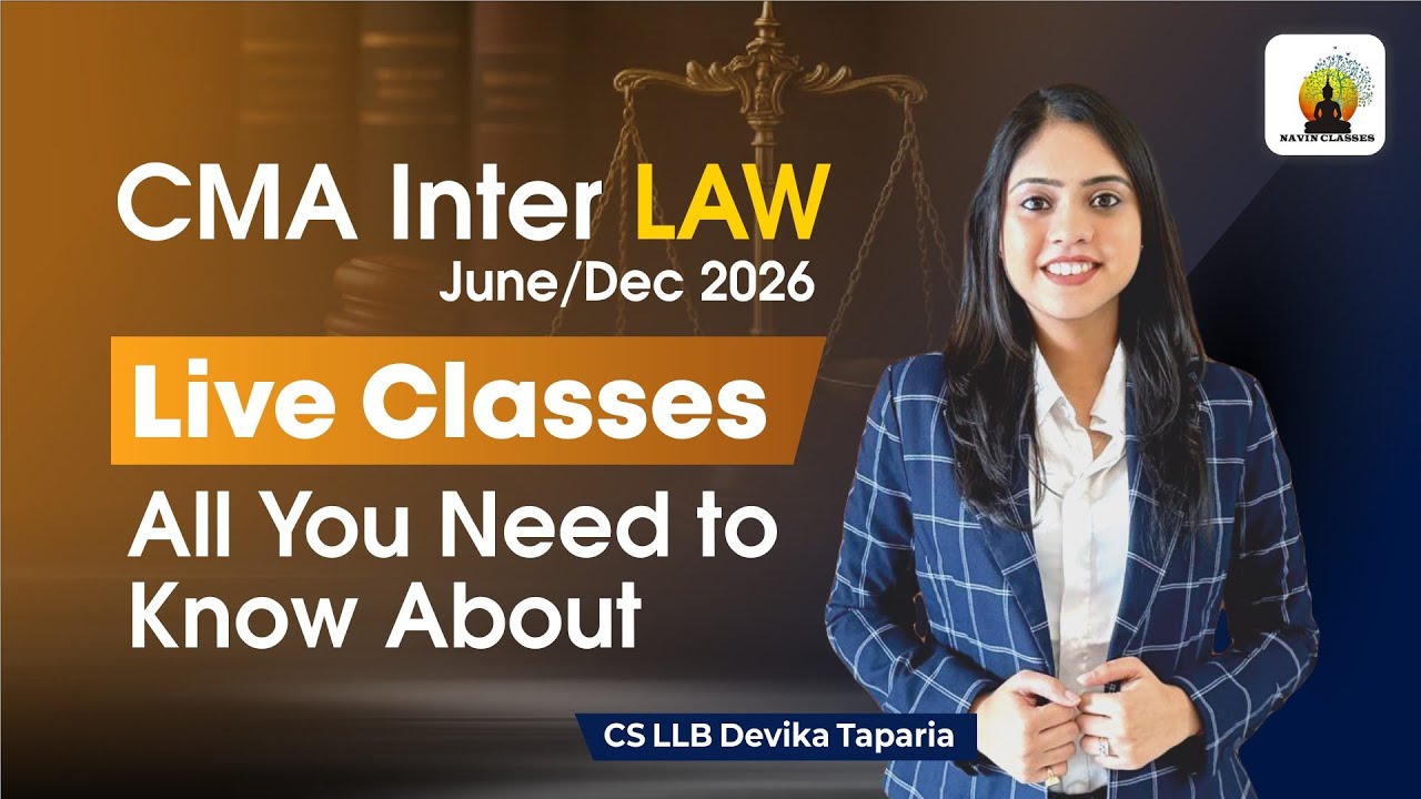 Путь к освобождению от требований: онлайн-курс CMA Inter Law на июнь/декабрь 2026 года | CS LLB Д...