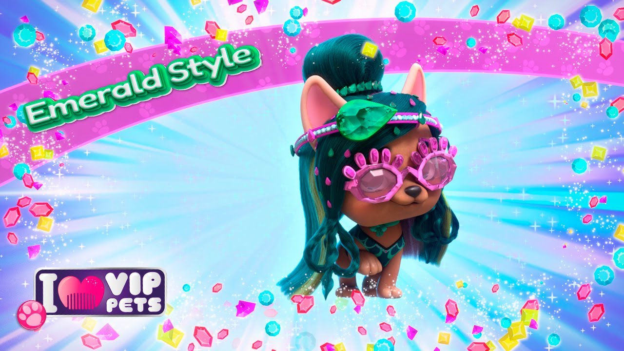 EMERALD STYLE 🔰💚 VIP PETS 🌈 TOUS les ÉPISODES ✨ DESSIN ANIMÉ pour ENFANTS en FRANÇAIS