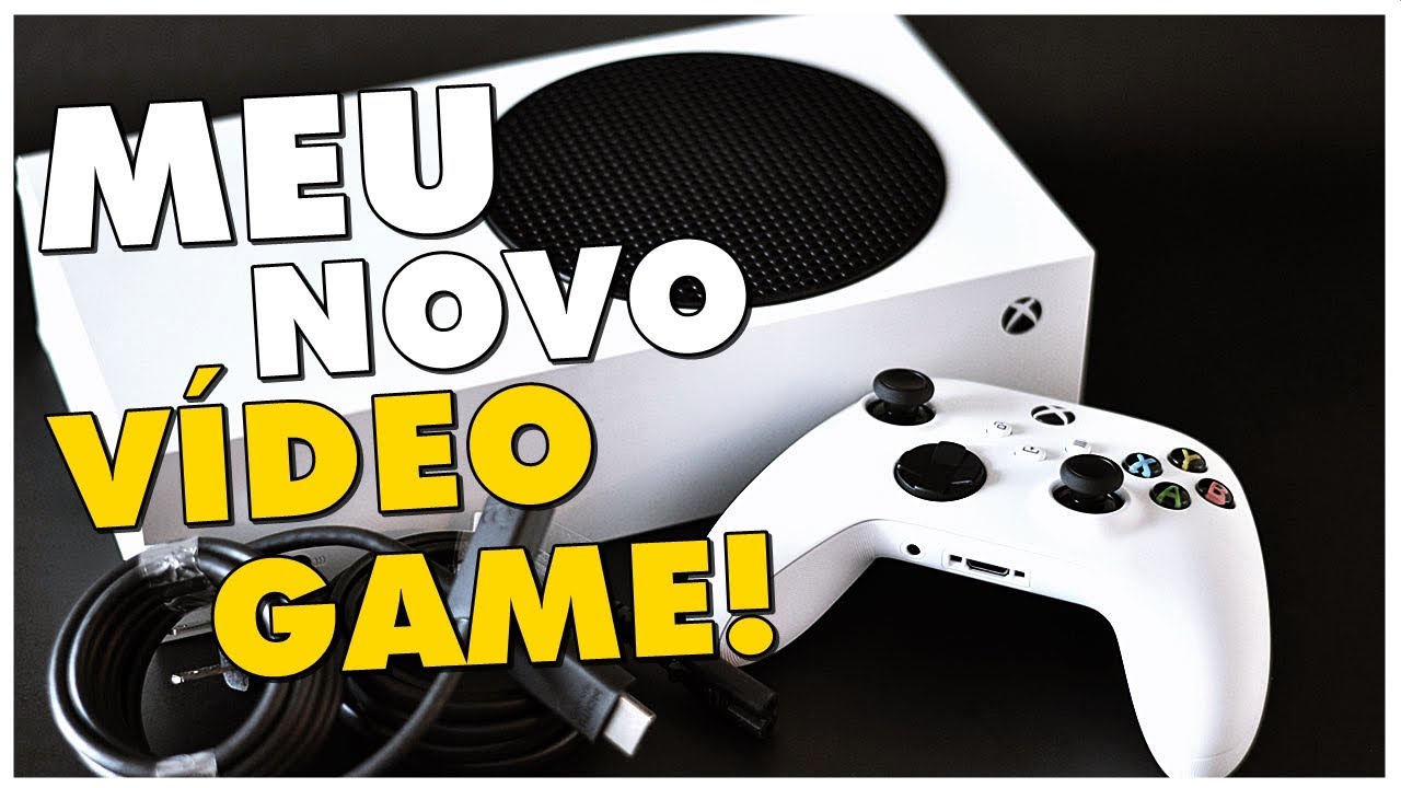 UNBOXING do meu XBOX SERIES S em 2022!