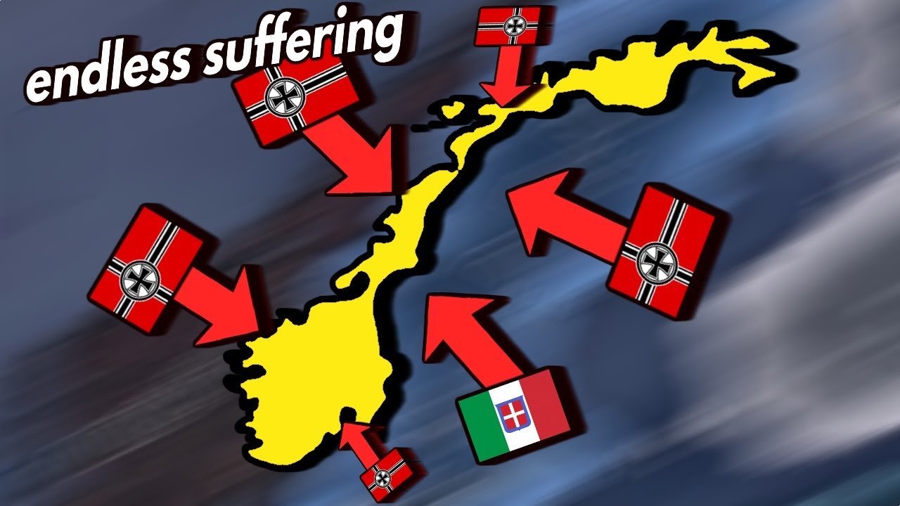 Trying To Survive In Hearts of Iron 4 As Norway - Hoi4 A2Z