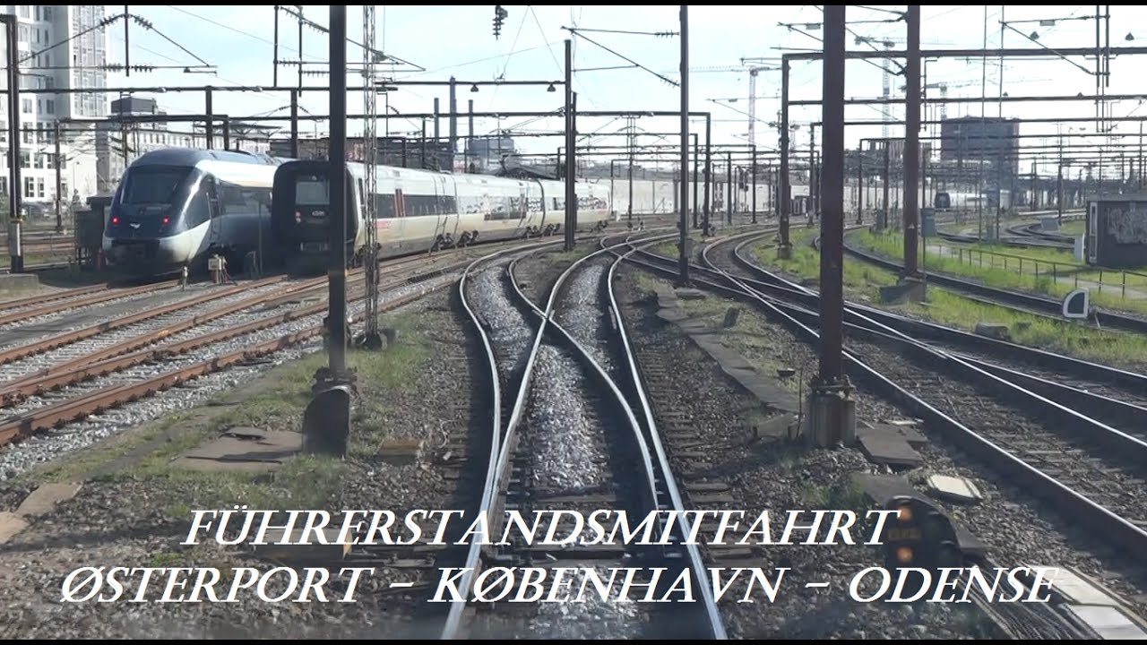 Führerstandsmitfahrt Dänemark: Østerport - København H - Odense mit IC 865