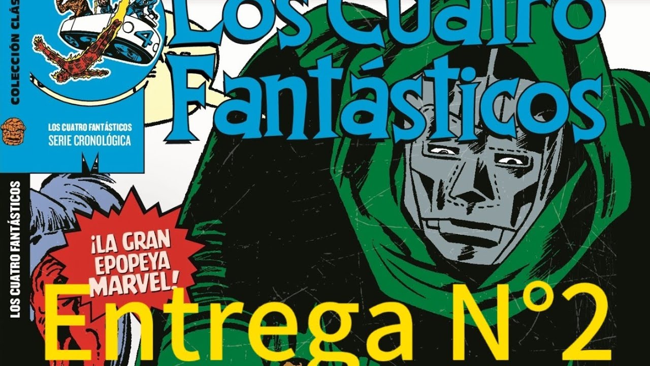 Reseña de la colección Marvel Clásica (Vintage) Argentina. Entrega 2: Los 4 Fantásticos.