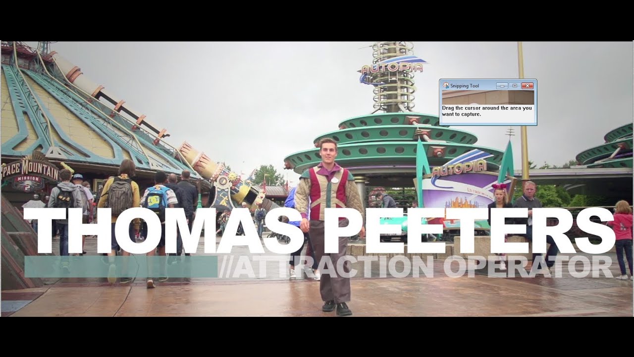 Thomas Peeters leeft voor de glimlach van een kind en maakt het waar in Disneyland Paris
