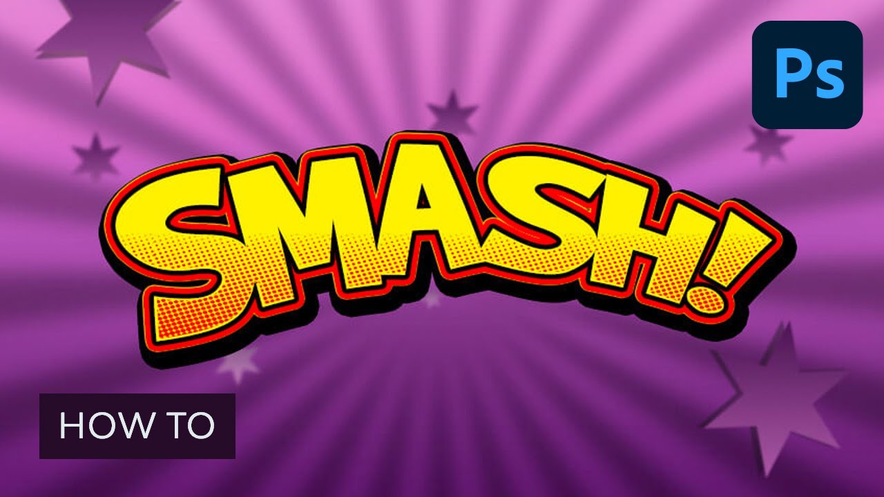 How to Create a Cartoon Text Effect in Adobe Photoshop