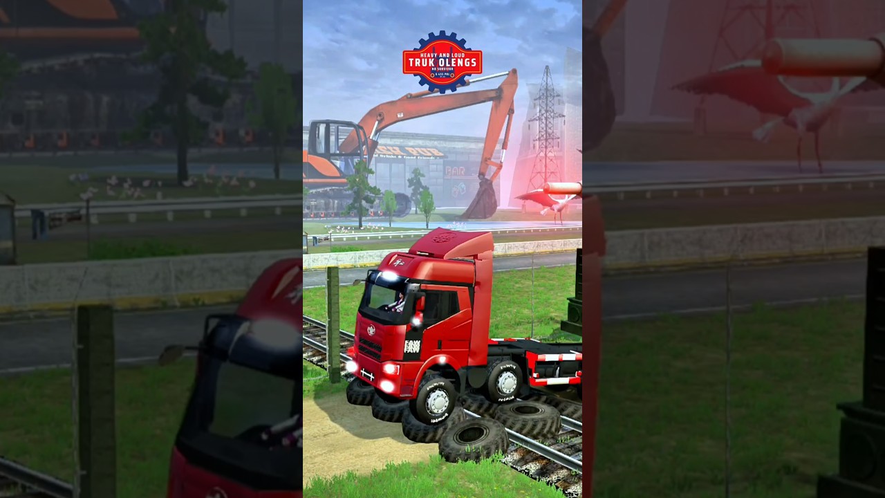 Extreme Towing Challenge on Heavy Terrain | Shorts. 59