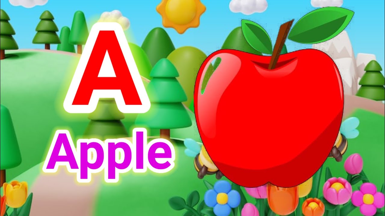 A for apple | अ से अनार | abcd | phonics song | a for apple b for ball c for cat | abcd song | abcde
