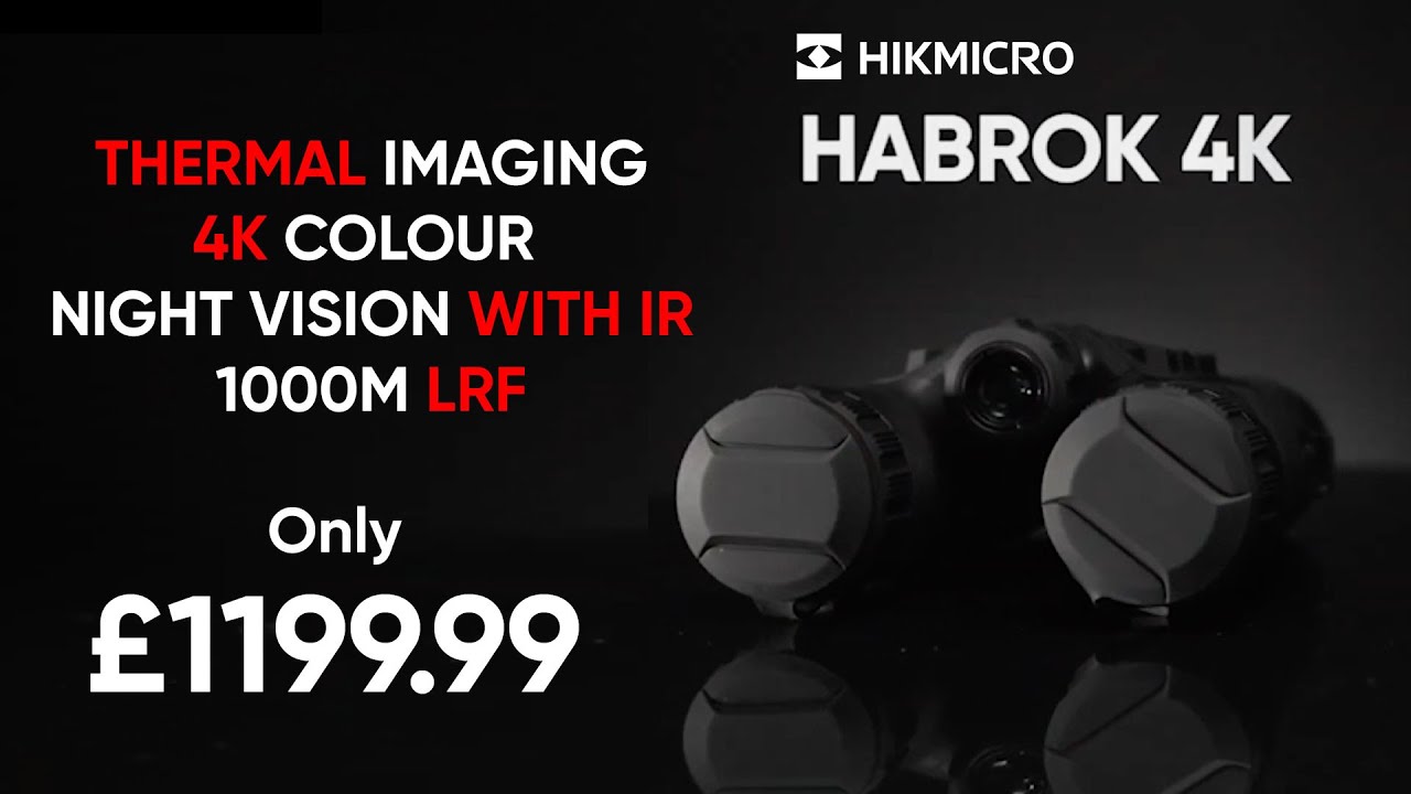 HikMicro announce pricing for new Habrok 4K HE25L Thermal Binoculars