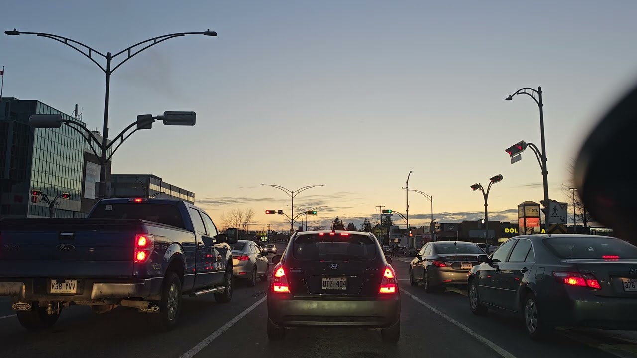Car Ride Laval Boulevard Saint-Martin & Cure Labelle