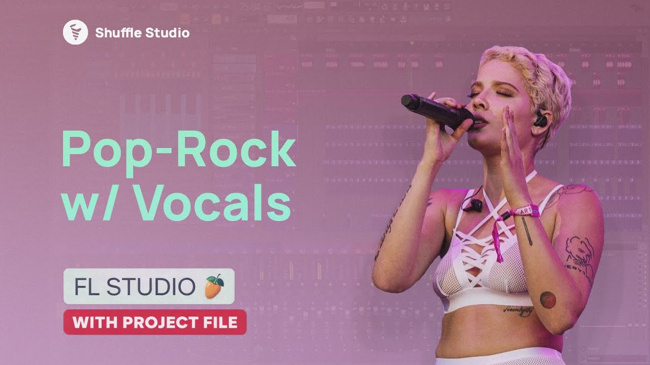 How to Make a Pop-Rock Song in FL Studio (Halsey Style) | FLP Included