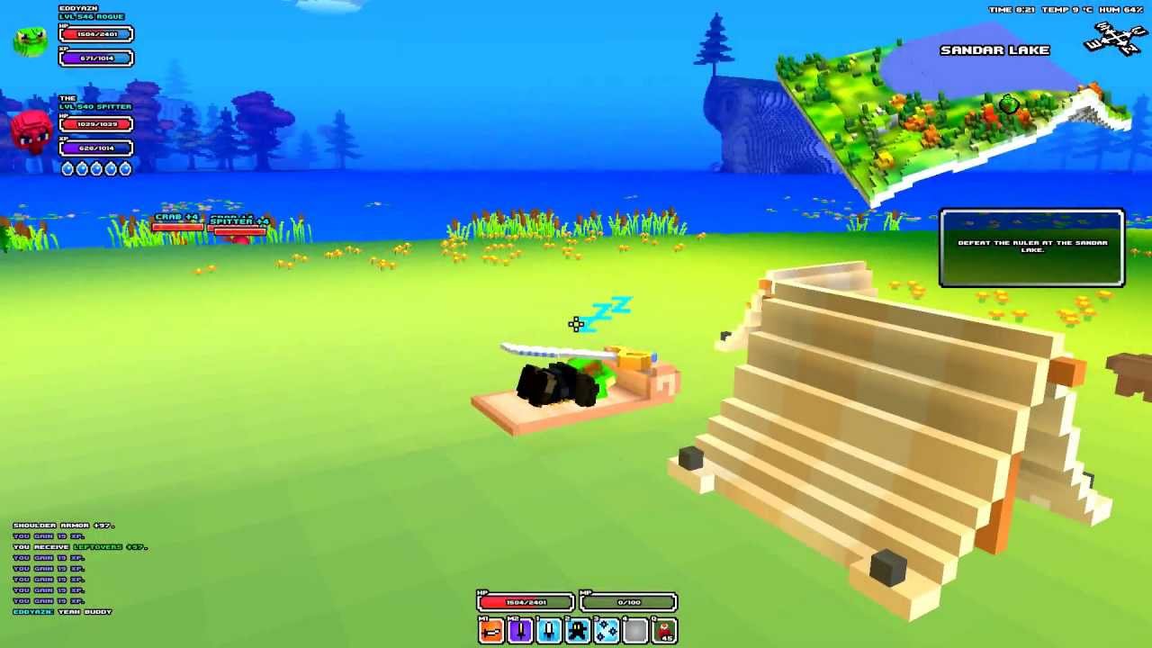 Level 550+ Rogue - Farming Gear - Cube World