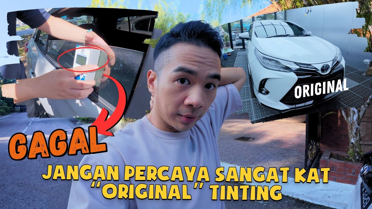 PENTAKSUB TINTING ORIGINAL KILANG JANGAN TENGOK VIDEO NI! | Aku terus pasang lagi Trapo tinting!