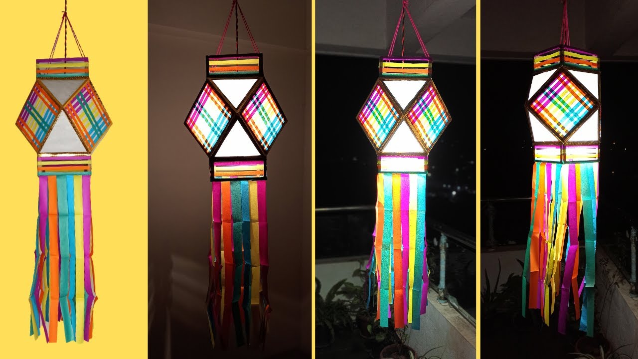 Traditional Diwali Akash Kandil making | how to make Diwali Lantern | DIY Akashkandil | madebymayuri
