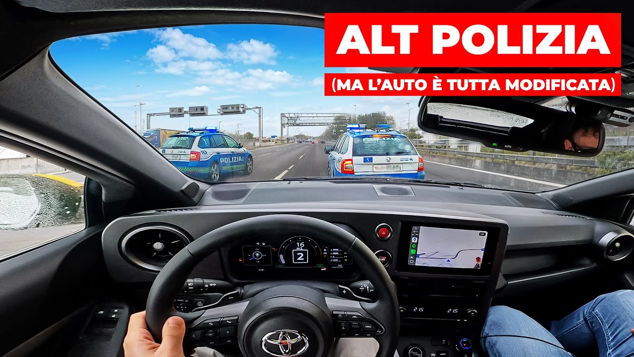 FERMATO dalla POLIZIA con l’AUTO TUTTA MODIFICATA… ma NON PUÒ FARMI NULLA 🤯
