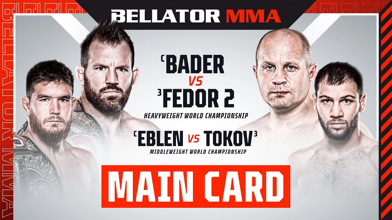 🔴 Main Card | Bellator 290: Bader vs. Fedor 2