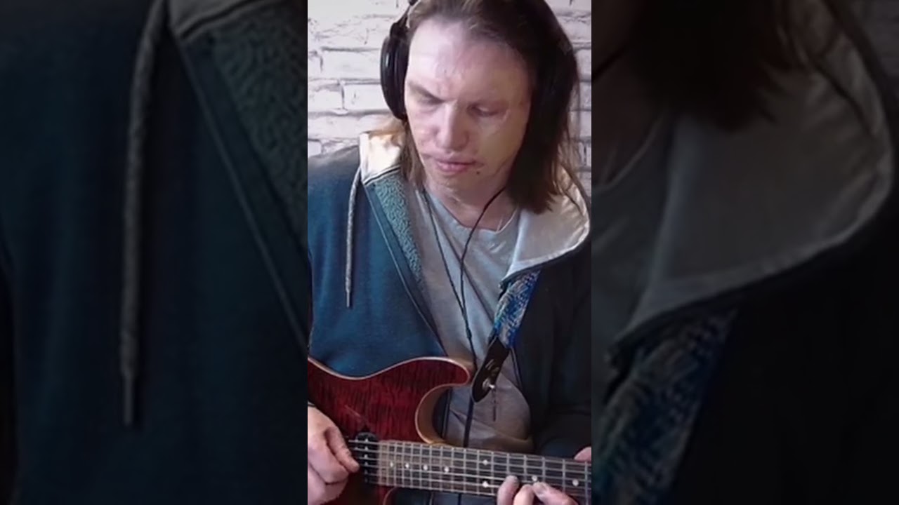 CHRIS REA _ON THE BEACH cover shorts #chrisrea #onthebeach #cover #николайгвоздев #guitarist #shorts