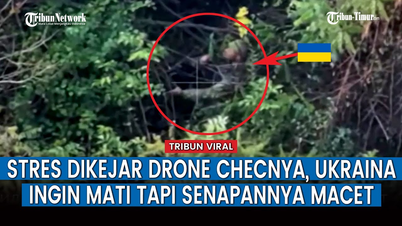 [FULL] Parit Tentara Ukraina Dijatuhi Granat Pasukan Chechnya, Tentara di Dalamnya Ketar-ketir