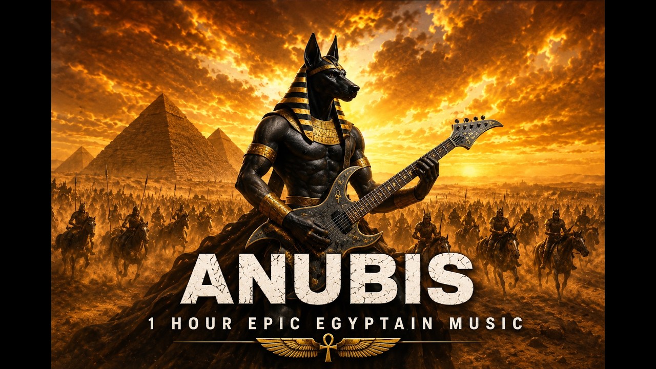ANUBIS GUARDIAN – 1 HOUR EPIC EGYPTAIN MUSIC | Cleopatra Cheops & Ancient Egypt Pharaoh