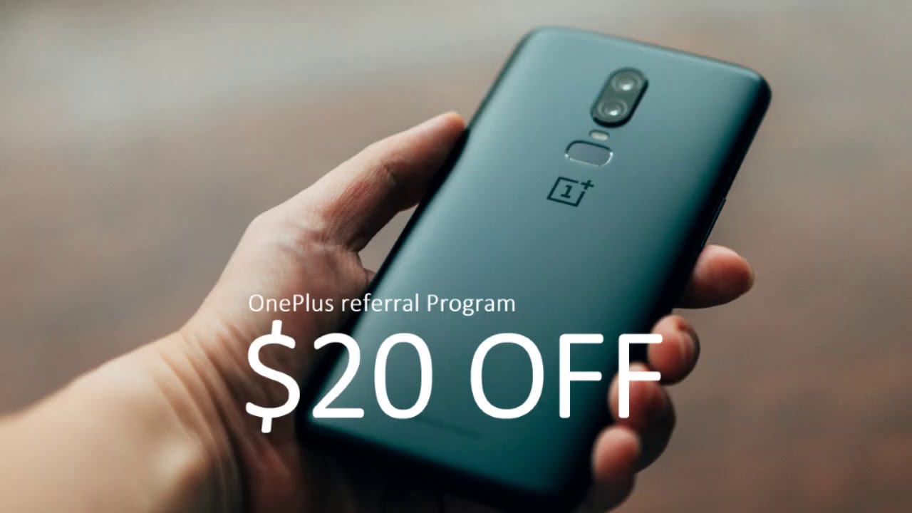 OnePlus Referral Program - 20&euro; / $20 Voucher Code