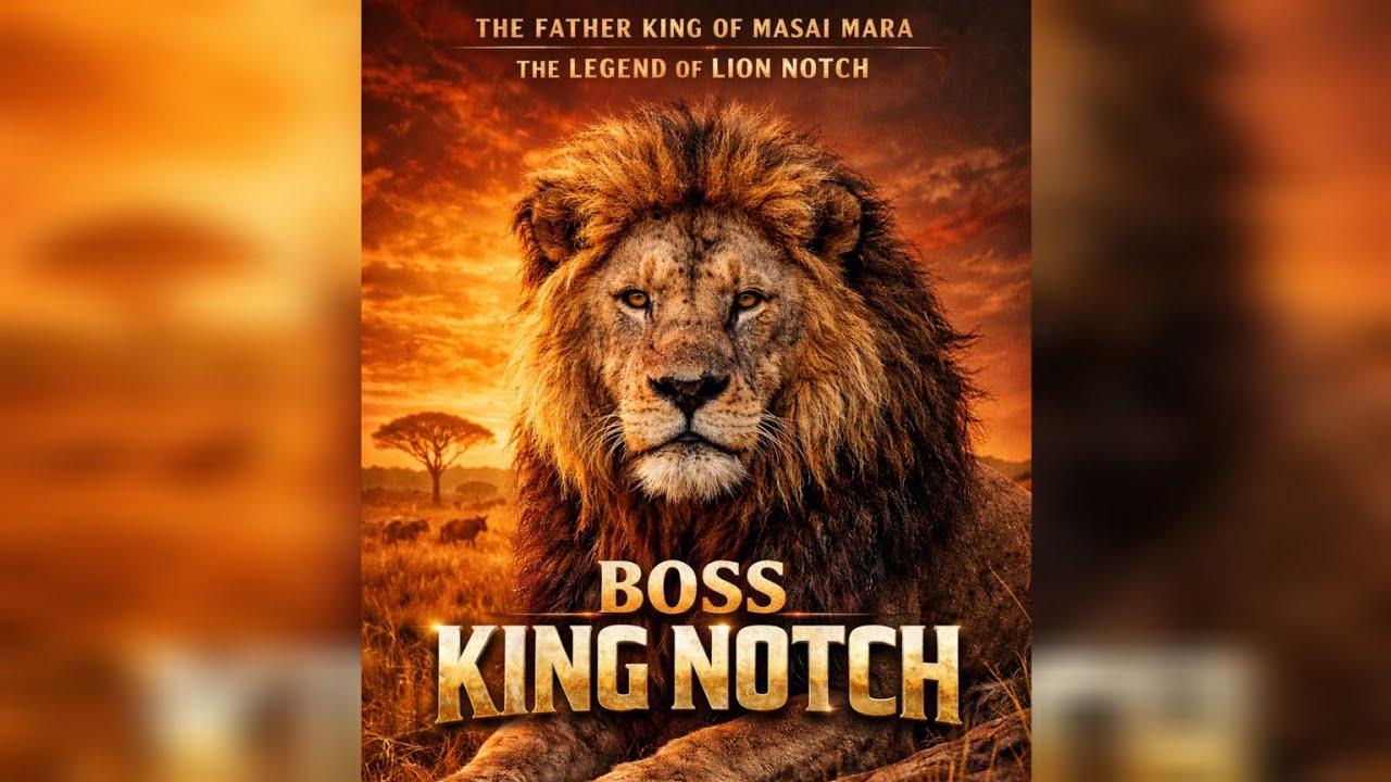 The Father King of Masai Mara | The Legend of Lion Notch 🦁 