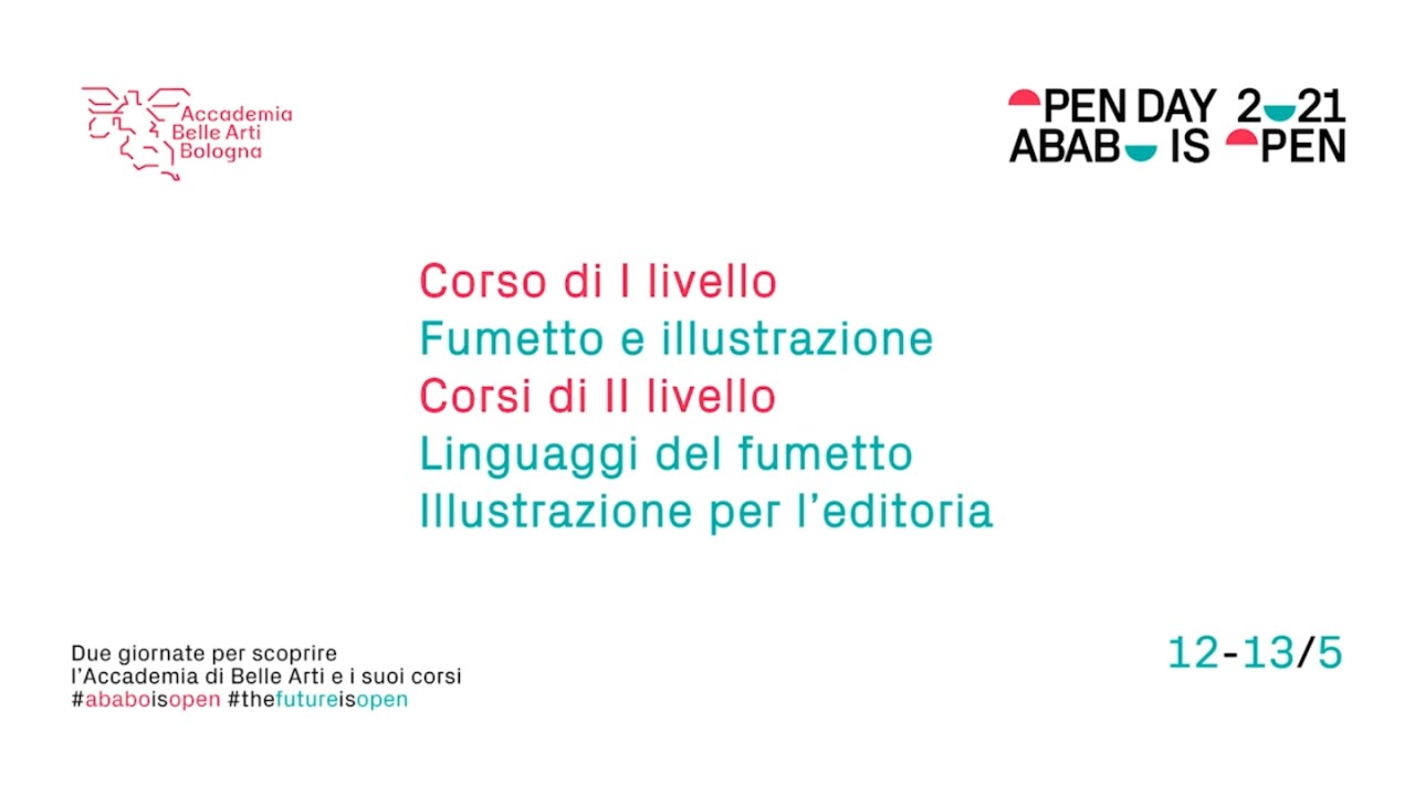 Open Day 2021 | Fumetto e illustrazione