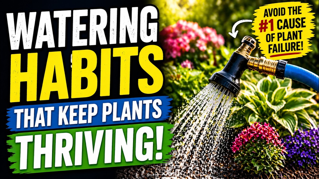 WATERING HABITS FOR YOUR LANDSCAPE