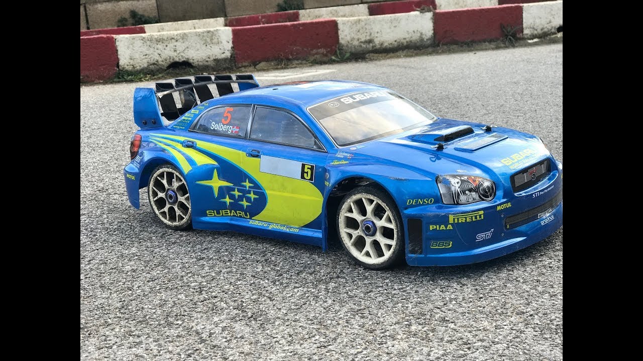 Kyosho Inferno GT - Subaru Impreza WRX 2.0 Turbo GT Rally Game GT8