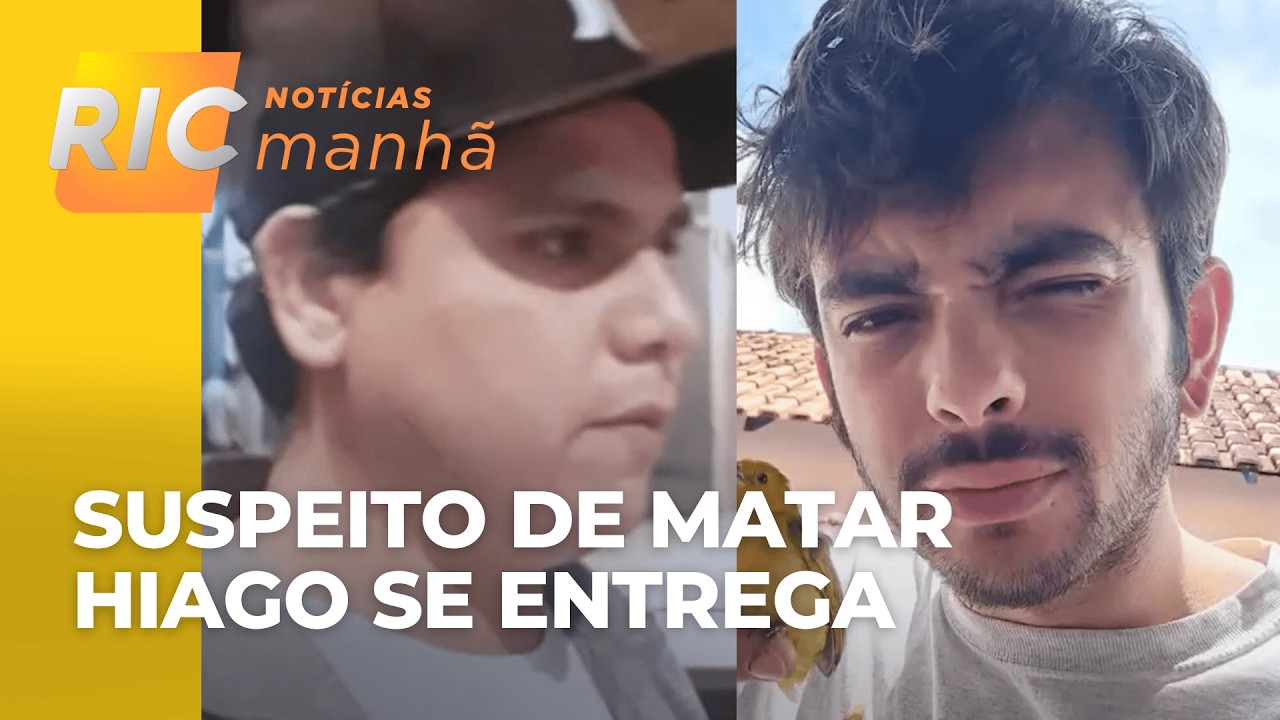 Administrador de bar suspeito de matar Hiago se entrega e dá outra versão para a confusão