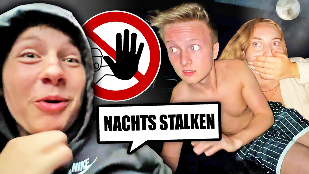 Kleiner Bruder STALKT uns 1 Nacht lang 😲 (im Auto übernachten)