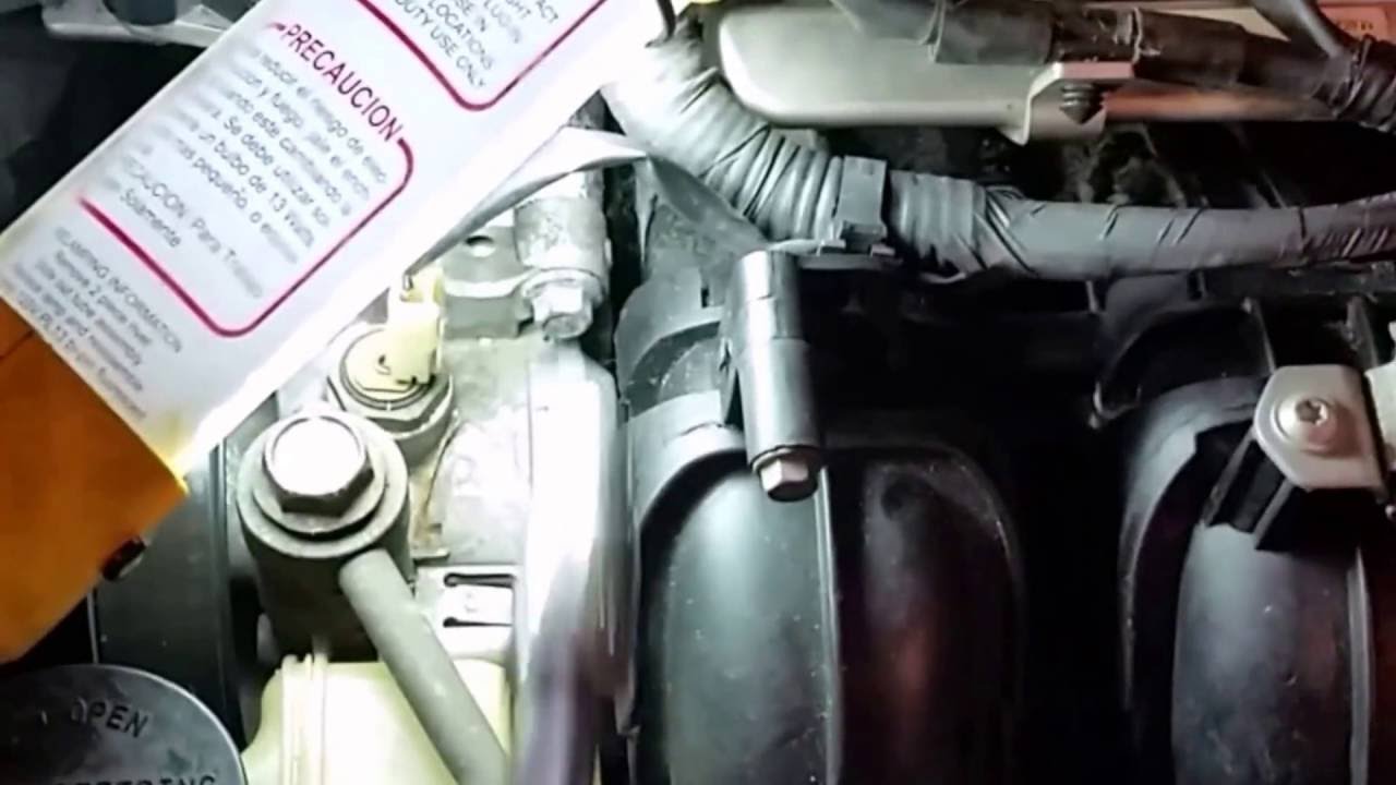Замена клапана PCV и прокладки впускного коллектора на 2.3 л Mazda 3,5,6, cx-7, tribute.