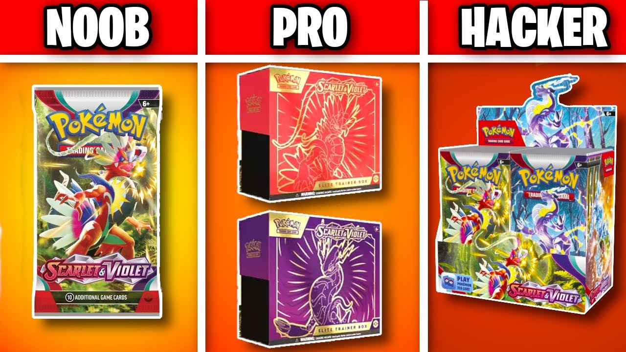NOOB vs PRO vs HACKER SCARLET & VIOLET! | POKEMILLON