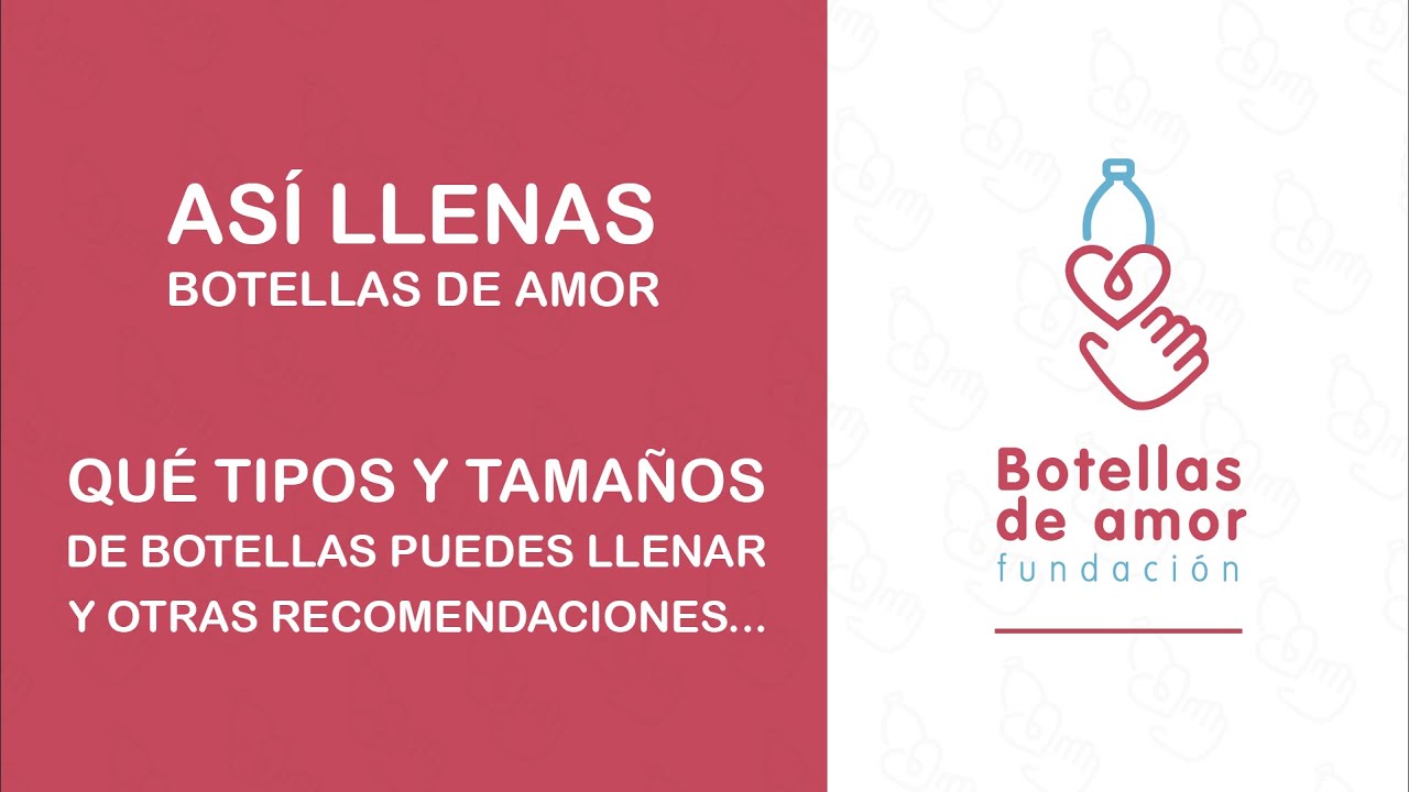 Tipos de Botellas plásticas que puedes llenar y otras recomendaciones.