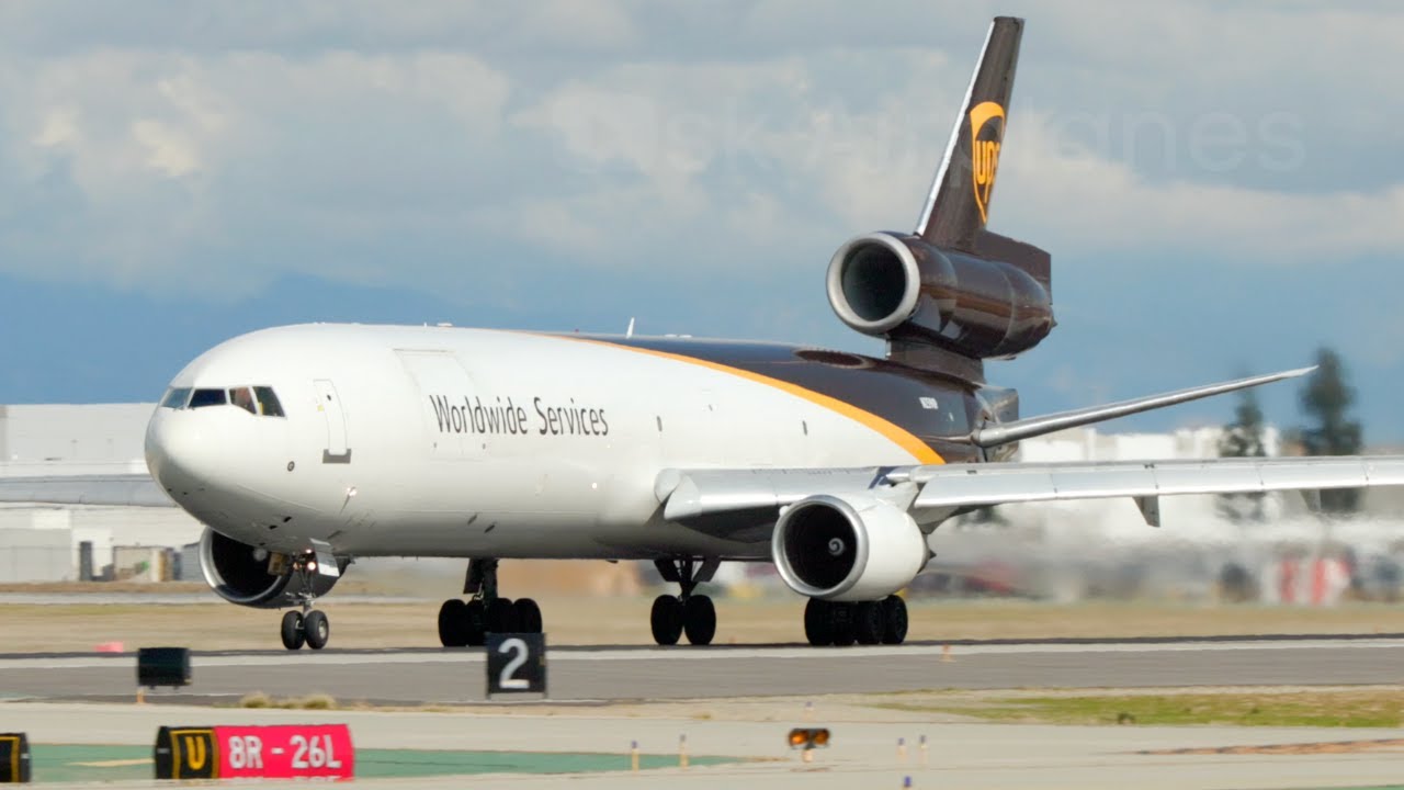 UPS Cargo MD-11F Takeoff at Ontario Airport | N259UP (Recorded Before the Accident)