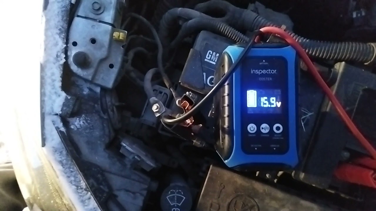 Заводим автомобиль в мороз пускачом Inspector Booster