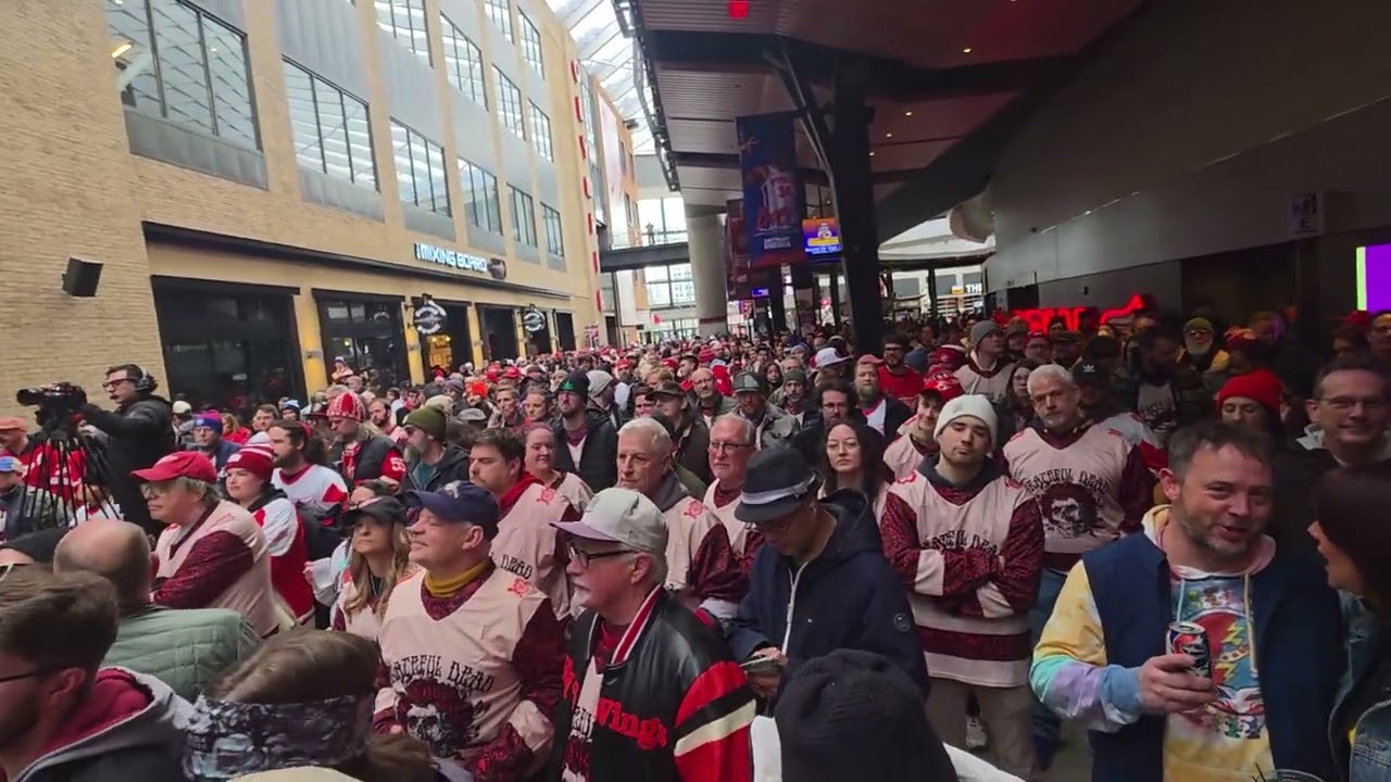 Black Throated Wind-Raising the Dead-Det. Red Wings Grateful Dead Night-Little Caesars Arena-1/18/26