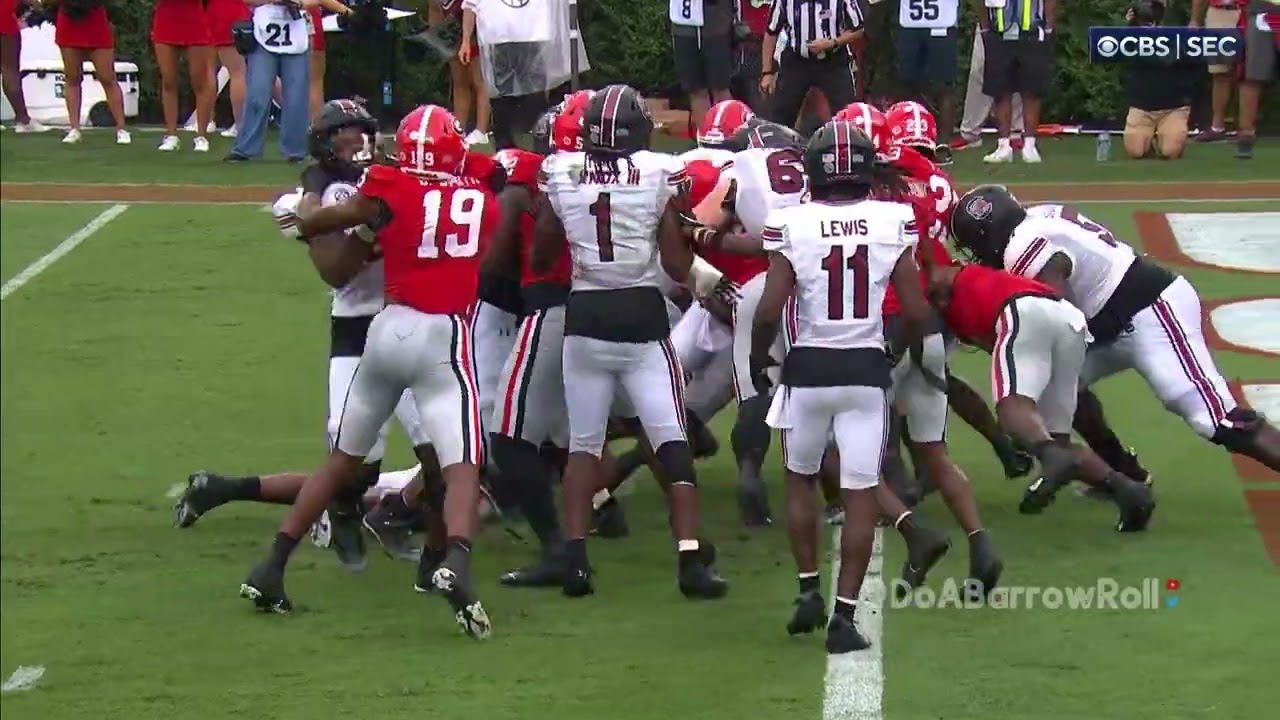 South Carolina OL/Offense vs Georgia Defense (2023)