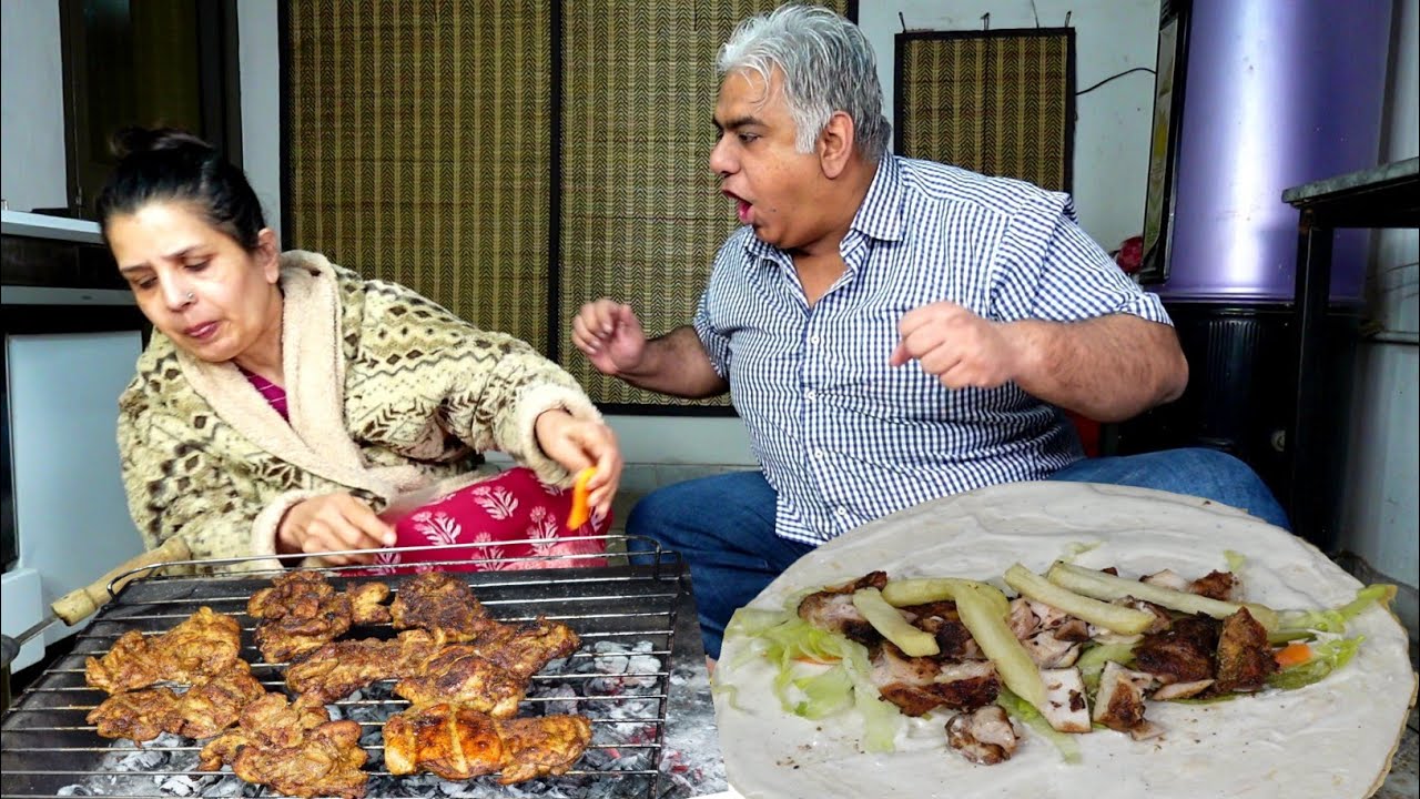 Chicken Shawarma | Arabic Shawarma Recipe | Shawarma