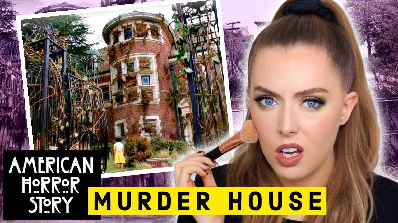 THE REAL LIFE AHS MURDER HOUSE! True Crime & Makeup
