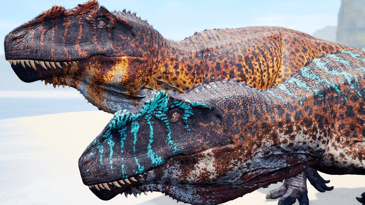 Dupla de Giganotossauros! Caçando um Spinosaurus! REX TRAIDOR | The Isle | (PT/BR) Ft. Zarkye