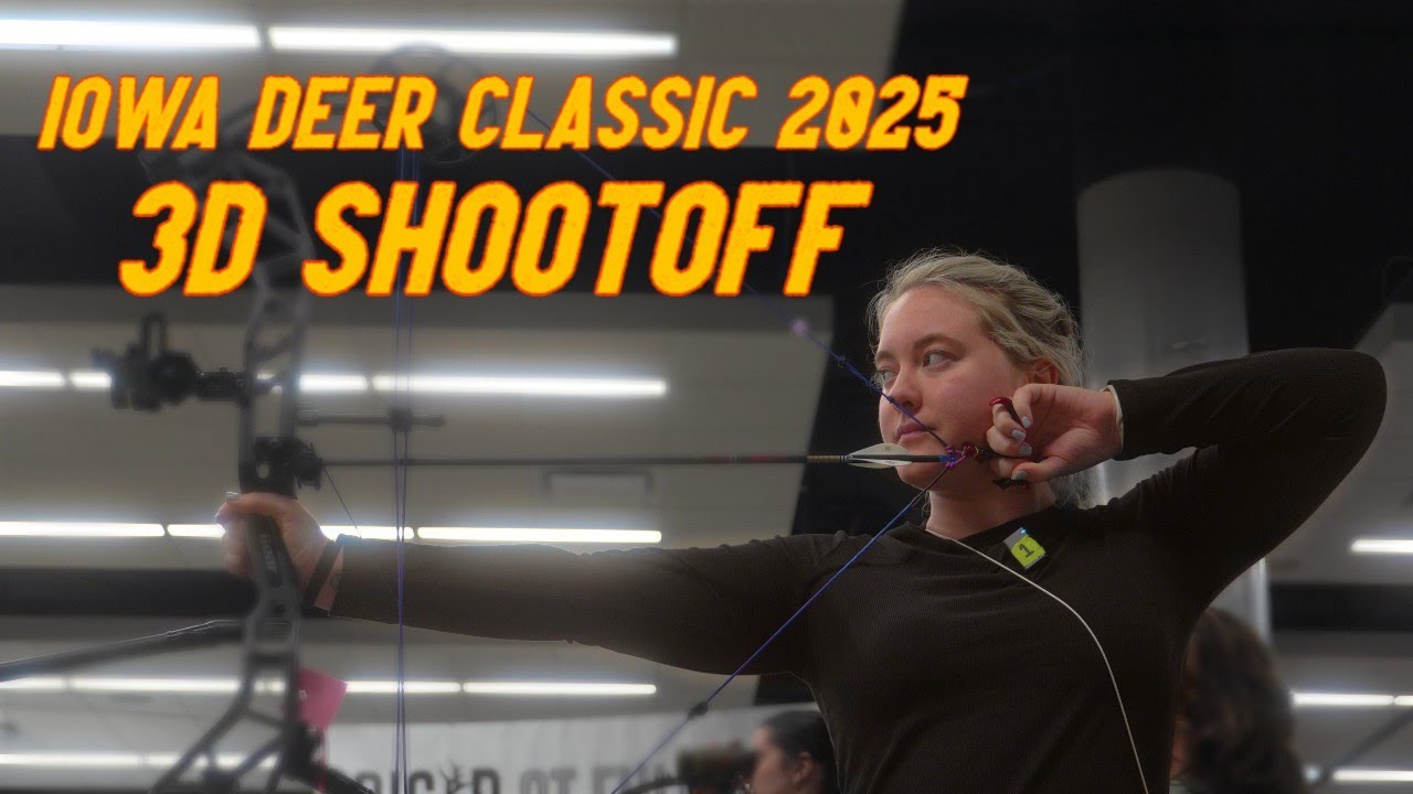 Она ВЫИГРАЛА соревнования по стрельбе из лука (Iowa Deer Classic 2025)