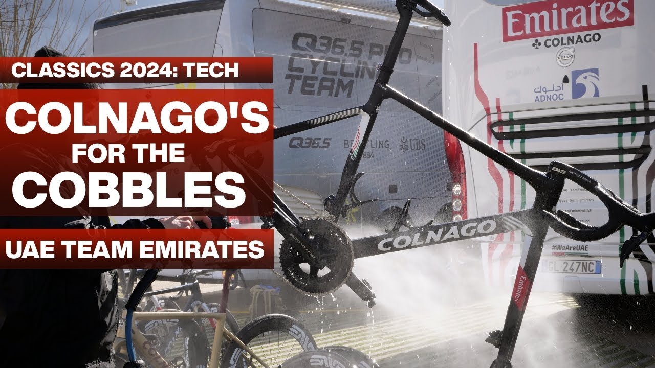 Bike Check: UAE Team Emirates’ Colnago V4Rs for the Spring Classics