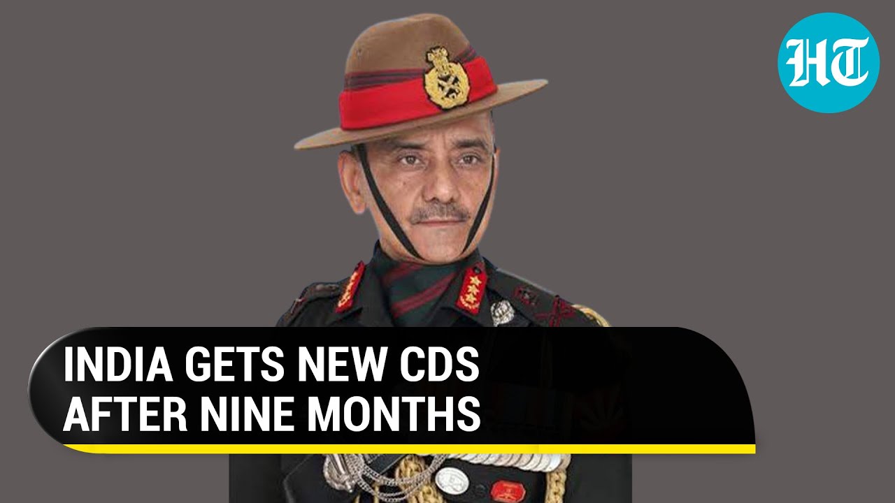 India gets new CDS after nine months; Modi govt appoints Lt. Gen Anil Chauhan (R) to top post