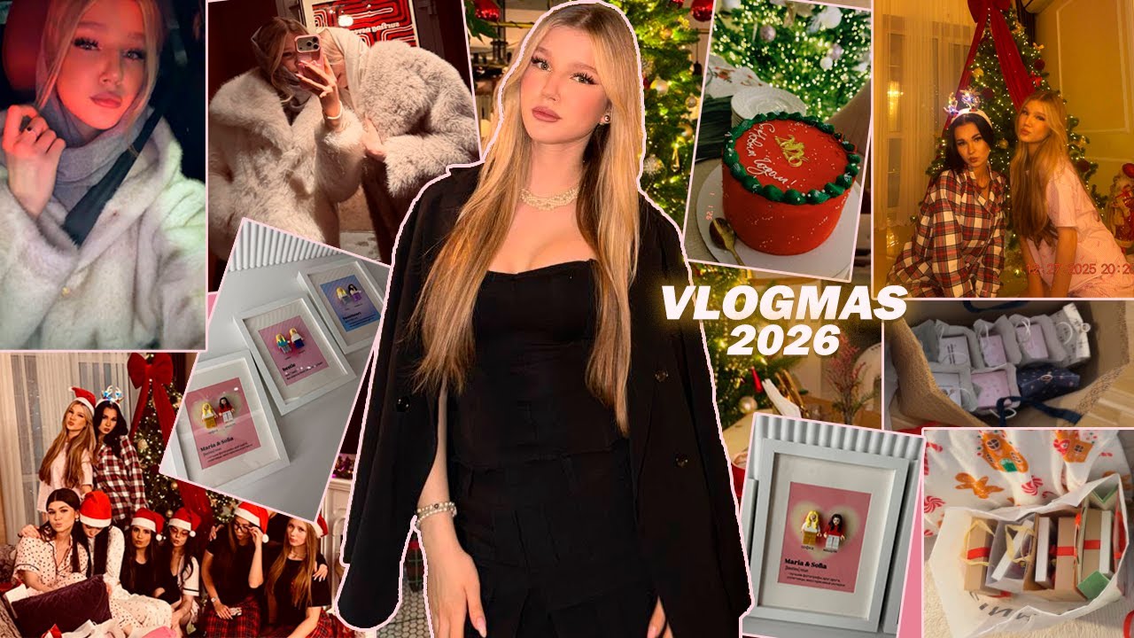 VLOGMAS 2026: моя подготовка к НГ в декабре😍 ИДЕИ и упаковка ПОДАРКОВ друзьям🎁/влоги/несколько дней