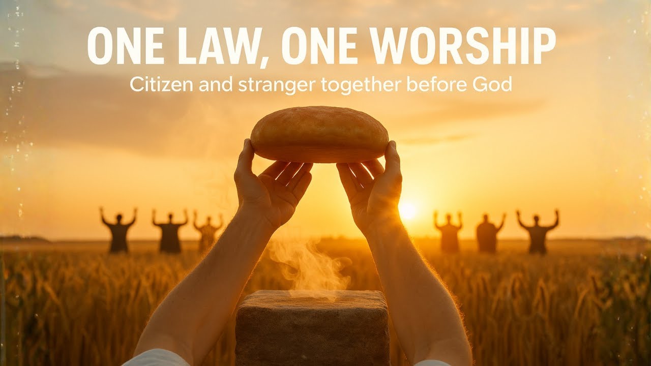 One law for all: Jew and stranger in unified worship | Numbers 15 Part 2
