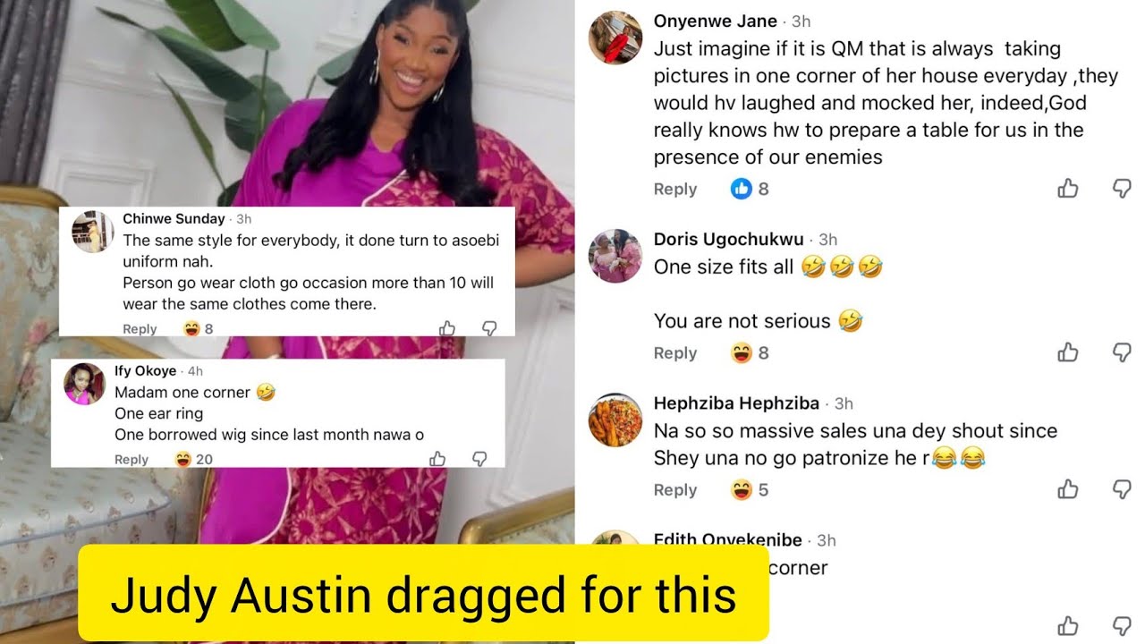 Judy Austin dragged as she was given a New name
