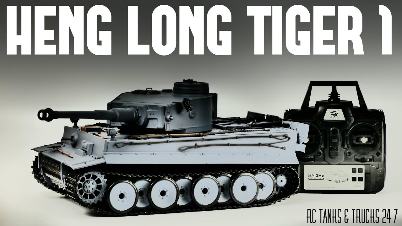 TIGER 1- Heng Long 1/16 RC Tank - Full Review