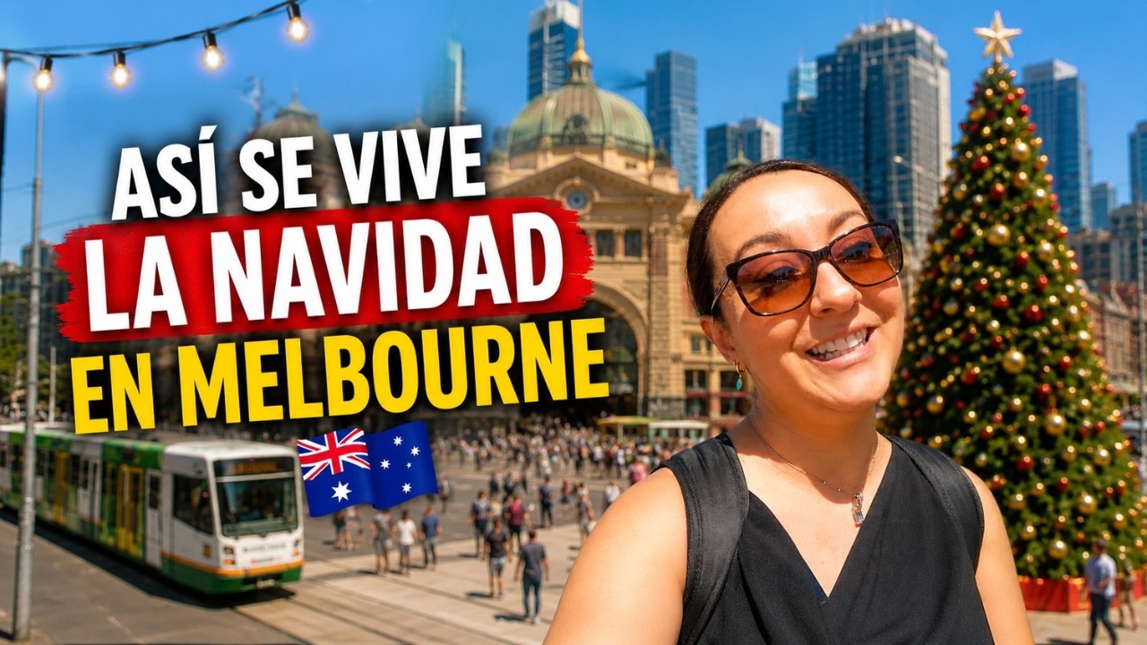 Así es Melbourne en Navidad! Vlog